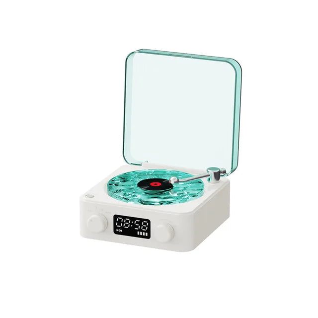 Aqua Vinyl Speaker