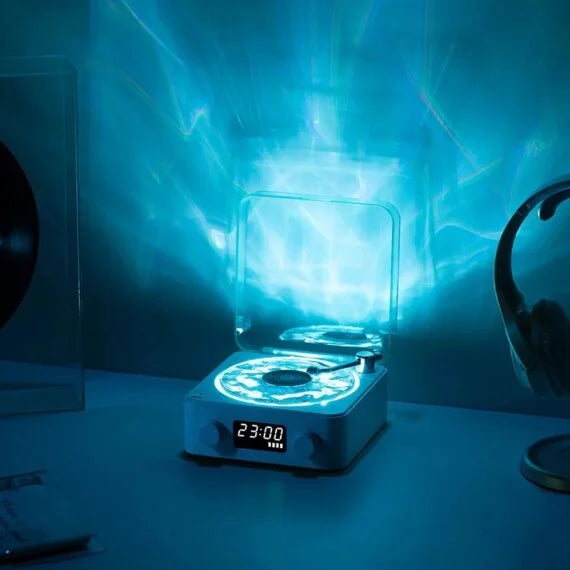 Aqua Vinyl Speaker