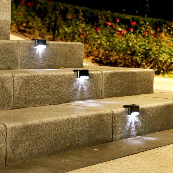 4-Pack Solar Deck Lights